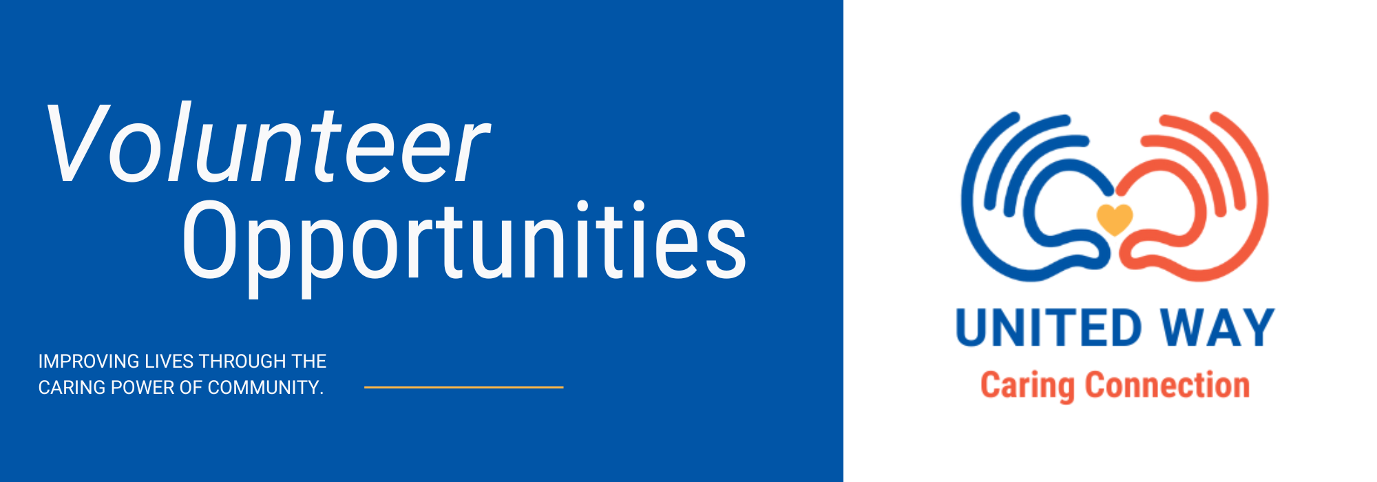 Volunteer Opportunities for the Caring Connection Crew